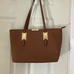 It is a brown bag that I’ve never really used that I bought